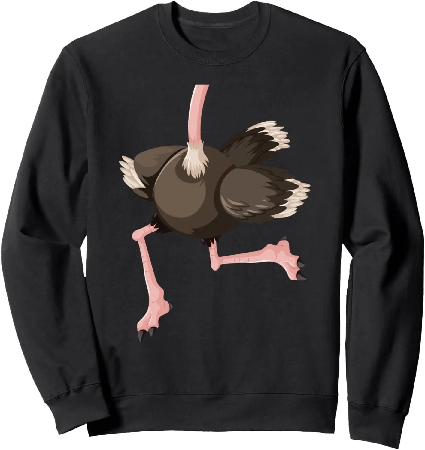

Easy Ostrich Halloween Ostrich Body Headless Ostrich Costume Sweatshirt