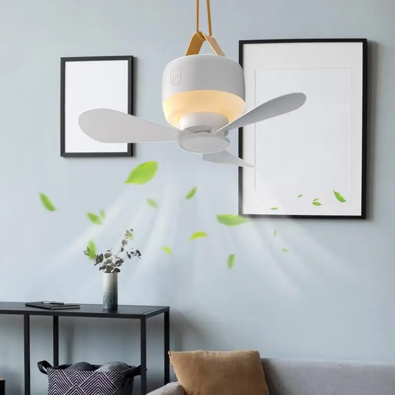 

Перезаряжаемый потолочный вентилятор, тихие охлаждающие аксессуары для улицы, бесшумный потолочный вентилятор с питанием от USB и дистанционным управлением, таймер 3,