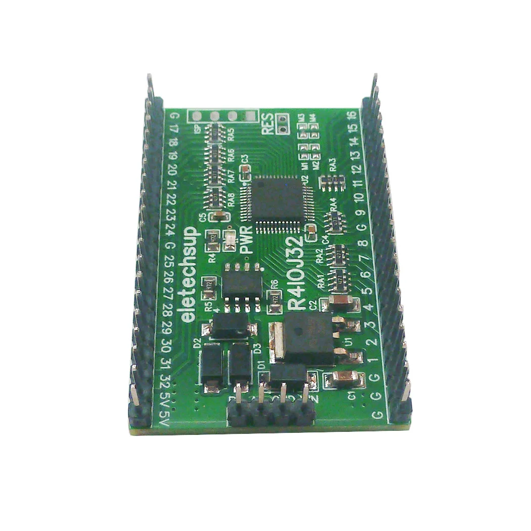 R4IOJ32 5-in-1 RS485 Modbus RTU TTL IO Module 3.3V 5V 32DI 32DO 16DI-16DO 8DI-24DO 24DI-8DO 2.54mm Pin Core Board