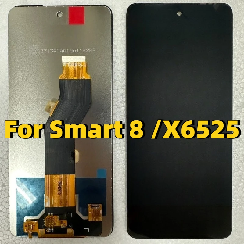 IPS LCD For Infinix Smart 8 LCD Display Assembly Digitizer Touch Screen For Infinix Smart8 X6525 LCD