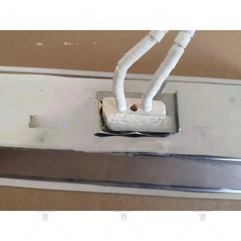 Export Ceramic Far Infrared Ceramic Heater Ceramic Heating Plate 245mmX60mm with Thermocouple Wire