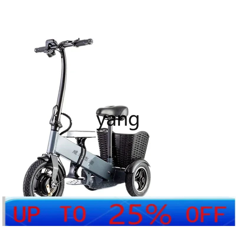 

CX Mini Parent-Child Electric Vehicle Female Double Ultra Light Portable Lightweight Three-wheeled Scooter