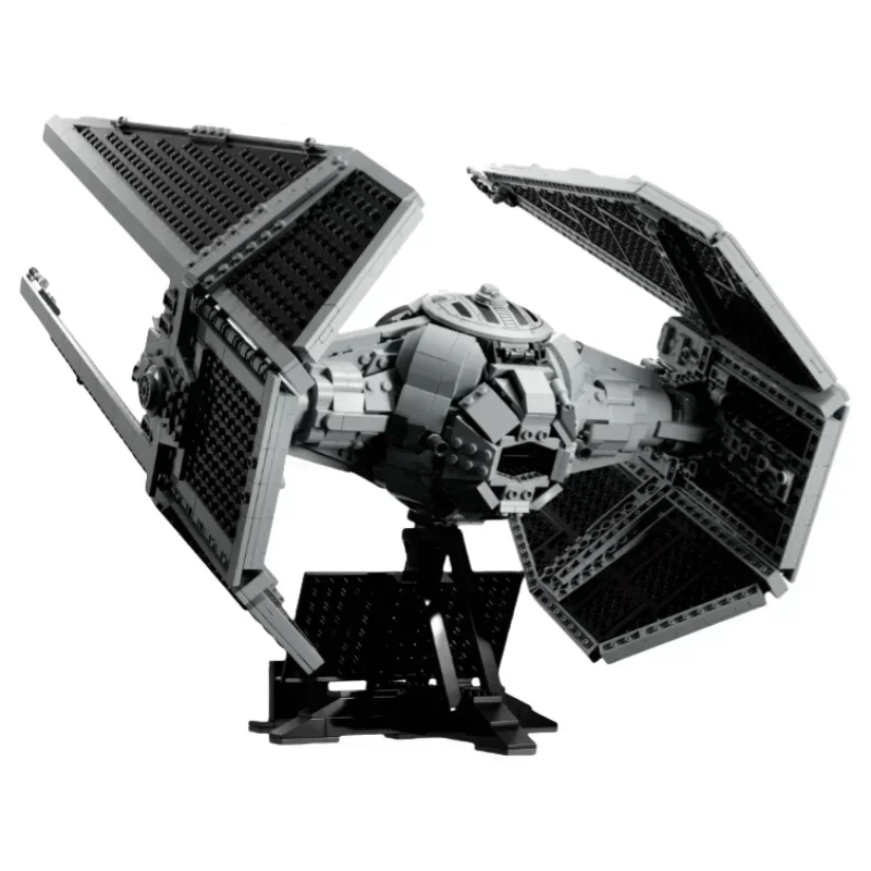 Novo 1931PCS TIE Intercetor Model Building Set Colecionável com Minifigura Criativo Construir Exibição Starfighter MOC Brinquedo Presente Adulto