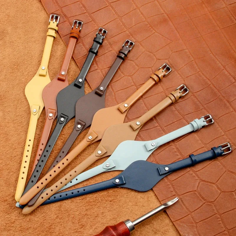 

Фабрика на складе Применимо FossilFossil ES2830 ES3565Ремешок для часов из натуральной кожи Женский ремень с подносом 8 мм