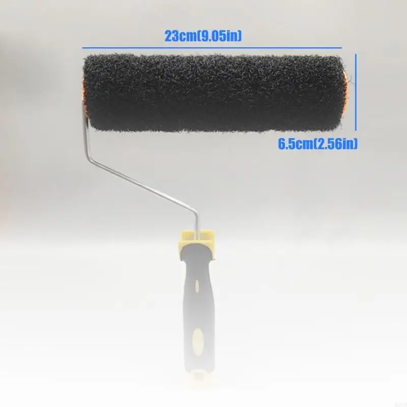 Heavy Duty Nylon Fiber Roller Sleeves Textured Roller Cover for Quick & Easy Mud Application & Surfaces Finishing M4YD - view 6