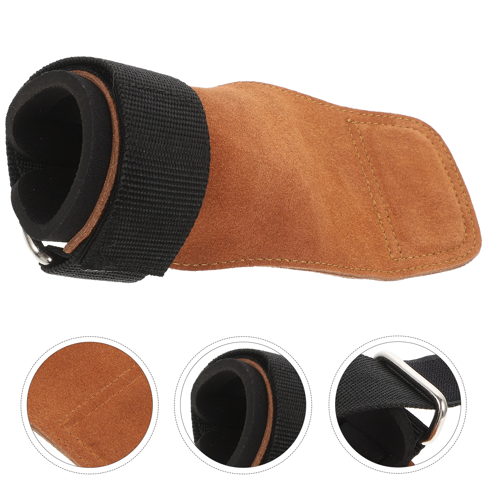

1pcs Weightlifting Palm Guards Non-Slip Breathable Training Gloves Gym Hand Protectors for Lifting Pull-Ups Grip Wrist Straps