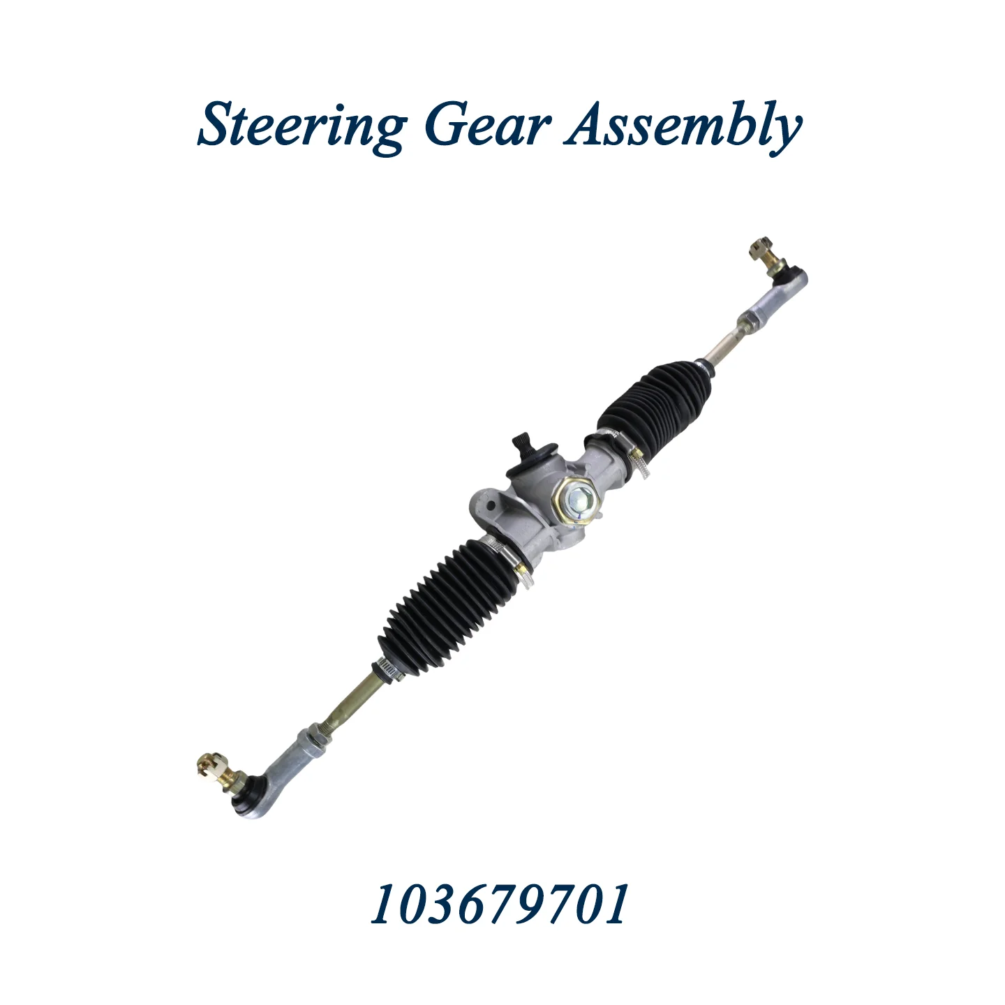 Golf Cart Steering Gear Box Assembly for Club Car Precedent 2004-Up Tempo 2018-Up Rack Pinion 103679701 103826301 102288601