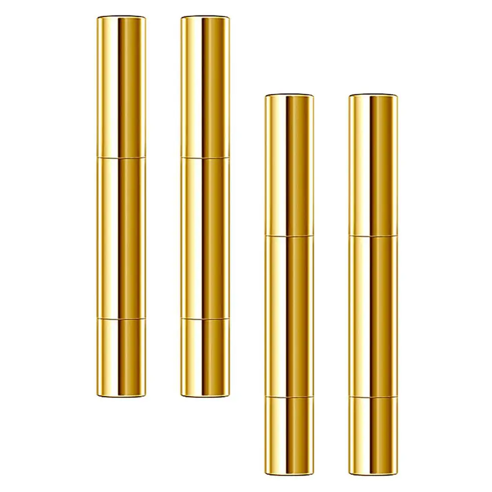 4Pcs Cosmetic Pen Hollow Container for Nail Polish Travel Empty Tube Eyelash Growth Liquid Refillable LeakProof Portable Storage