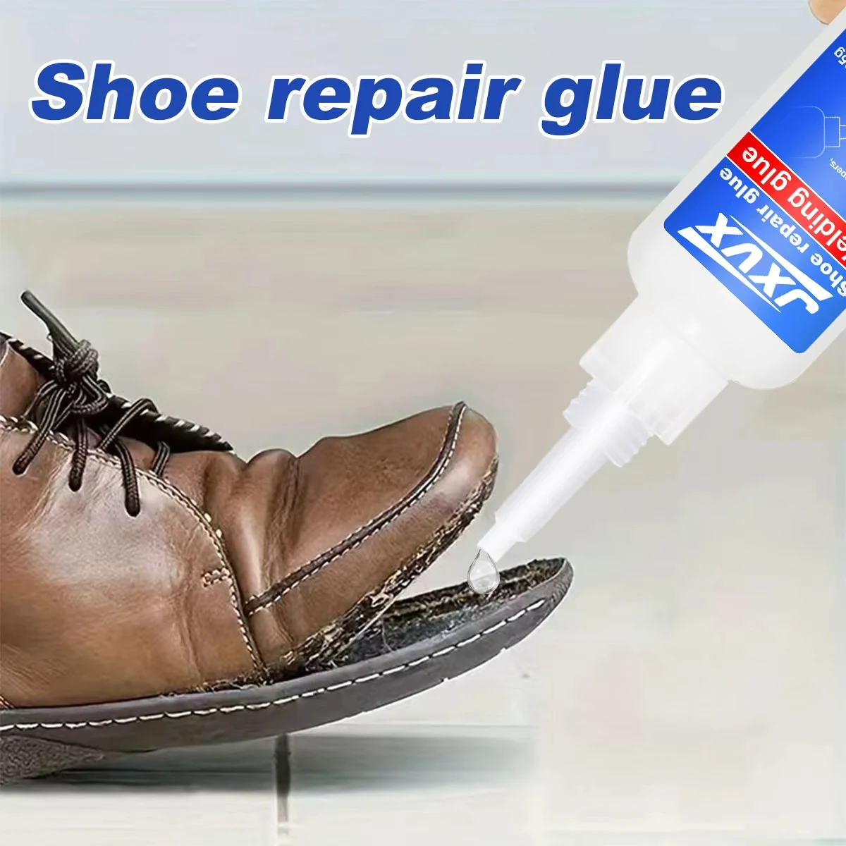 

Transparent shoes glue, Super Strong Adhesive for shoes Repair, 35ml Waterproof, Quick Processing, elastic Binding, Universal Sealant, Extreme Weather glue Repair
