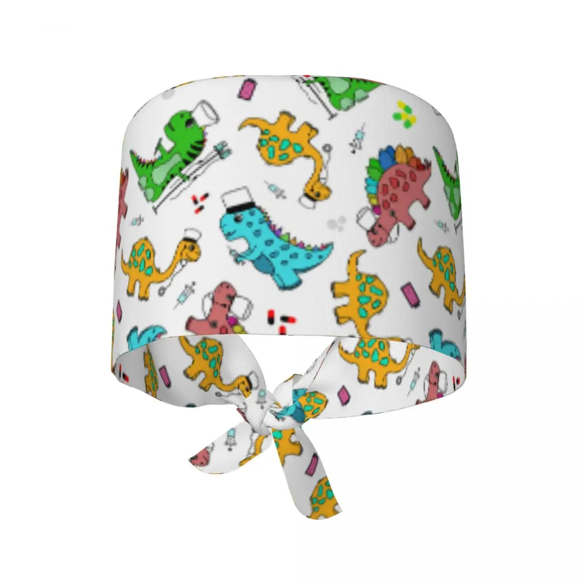 医療パターン水彩画ラボ外科医外科用キャップペットグルーミング看護作業帽子キャップレトロ男性女性     スクラブハット