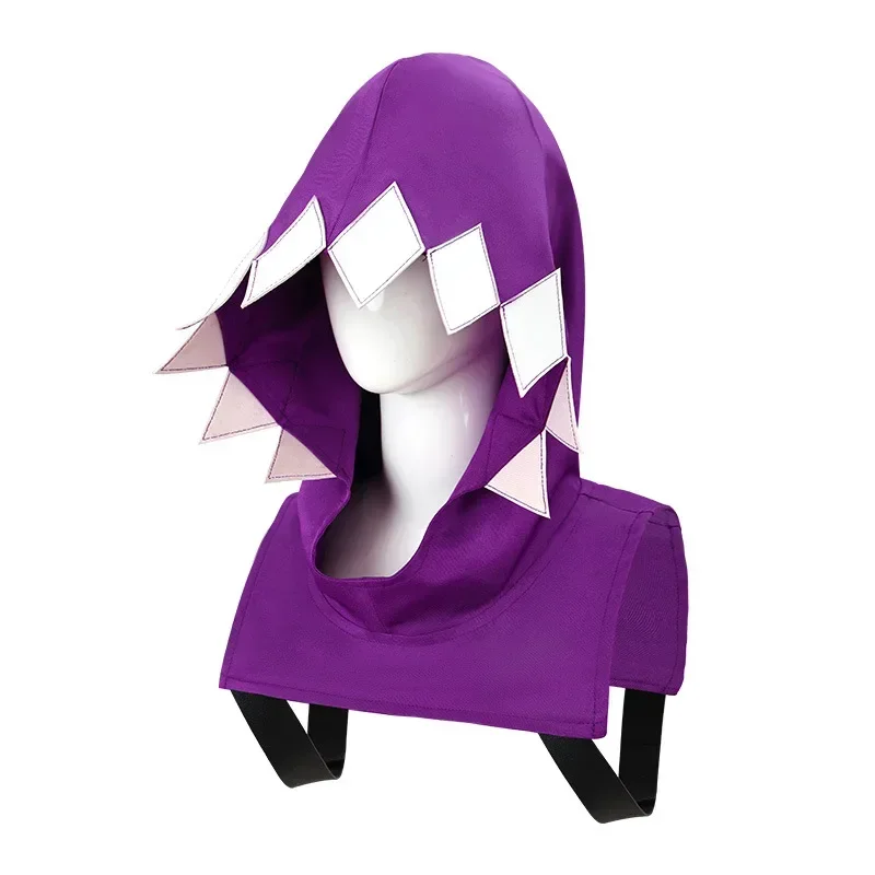 أزياء كوسبلاي أنيمي غامضة الموسم 2 جينكس التأثيرية لعبة LoL قبعة أرجوانية إكسسوارات الرأس ملابس حفلات الهالوين لعب الأدوار للنساء M