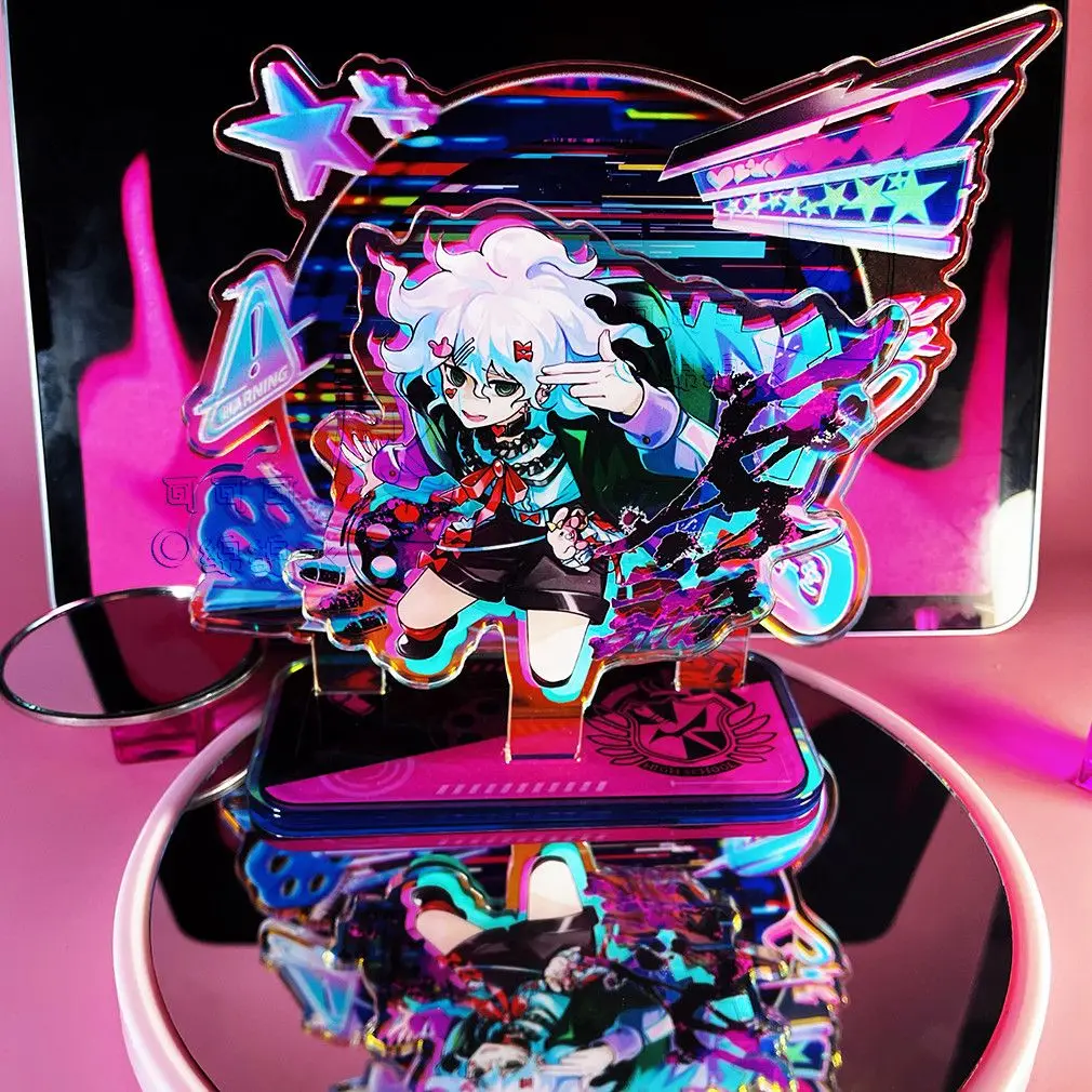 Danganronpa Nagito Komaeda Anime Figure Acrylic Stand Model Plate Desk Decor Standing Sign Fans Gift