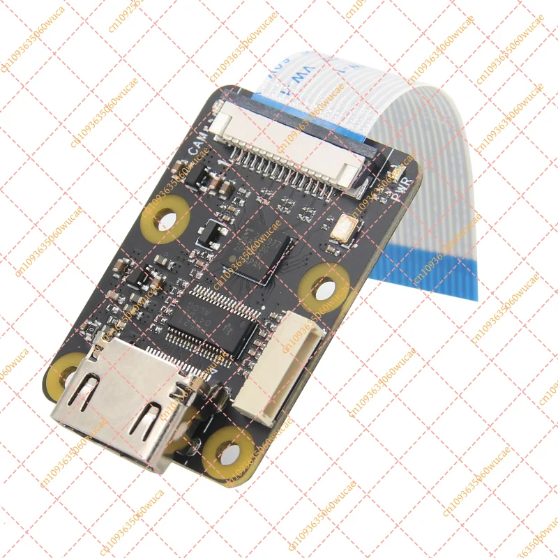 X630 Raspberry Pi HDMI to CSI-2 Module, 1080p@25fps HDMI Input Bridge with Audio & Video Capture