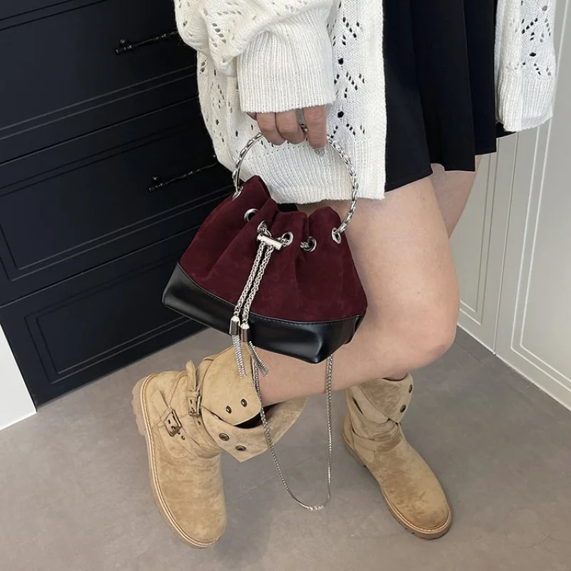 

Роскошная женская сумка через плечо из кожи с принтом Брука и Парижская повседневная элегантная легкая мягкая повседневная сумка ​