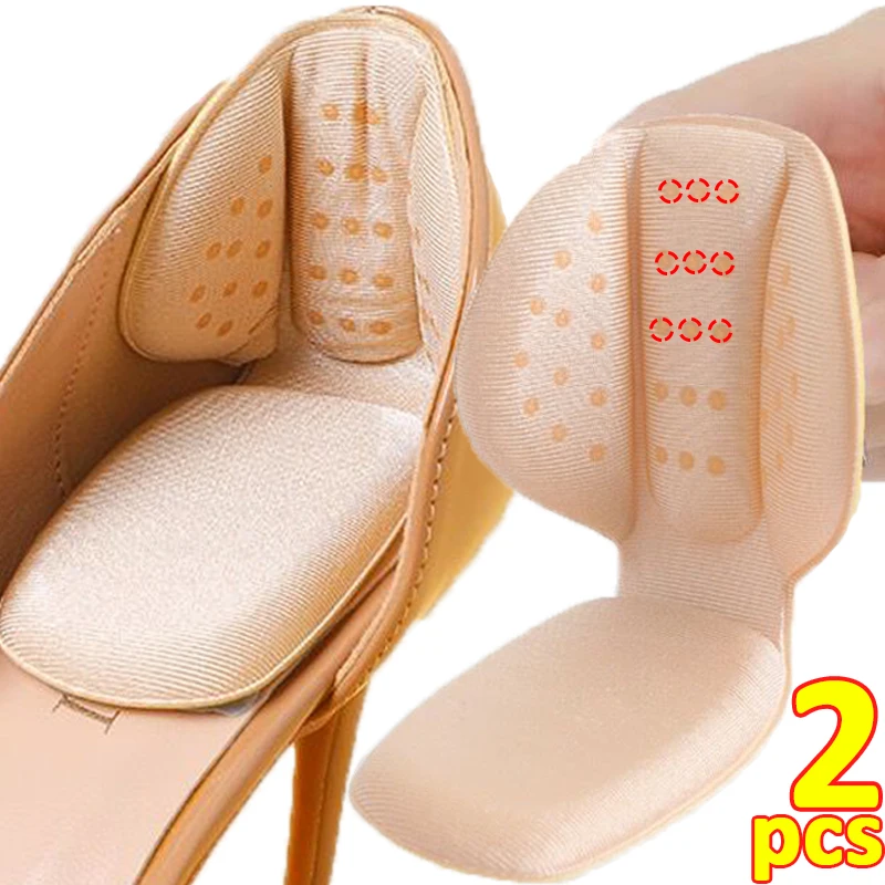 

1Pair Non-slip Heel Stickers Women Back Sticker High Heels Half Insoles Adjustable Antiwear Pain Relief Protector Cushions Pads