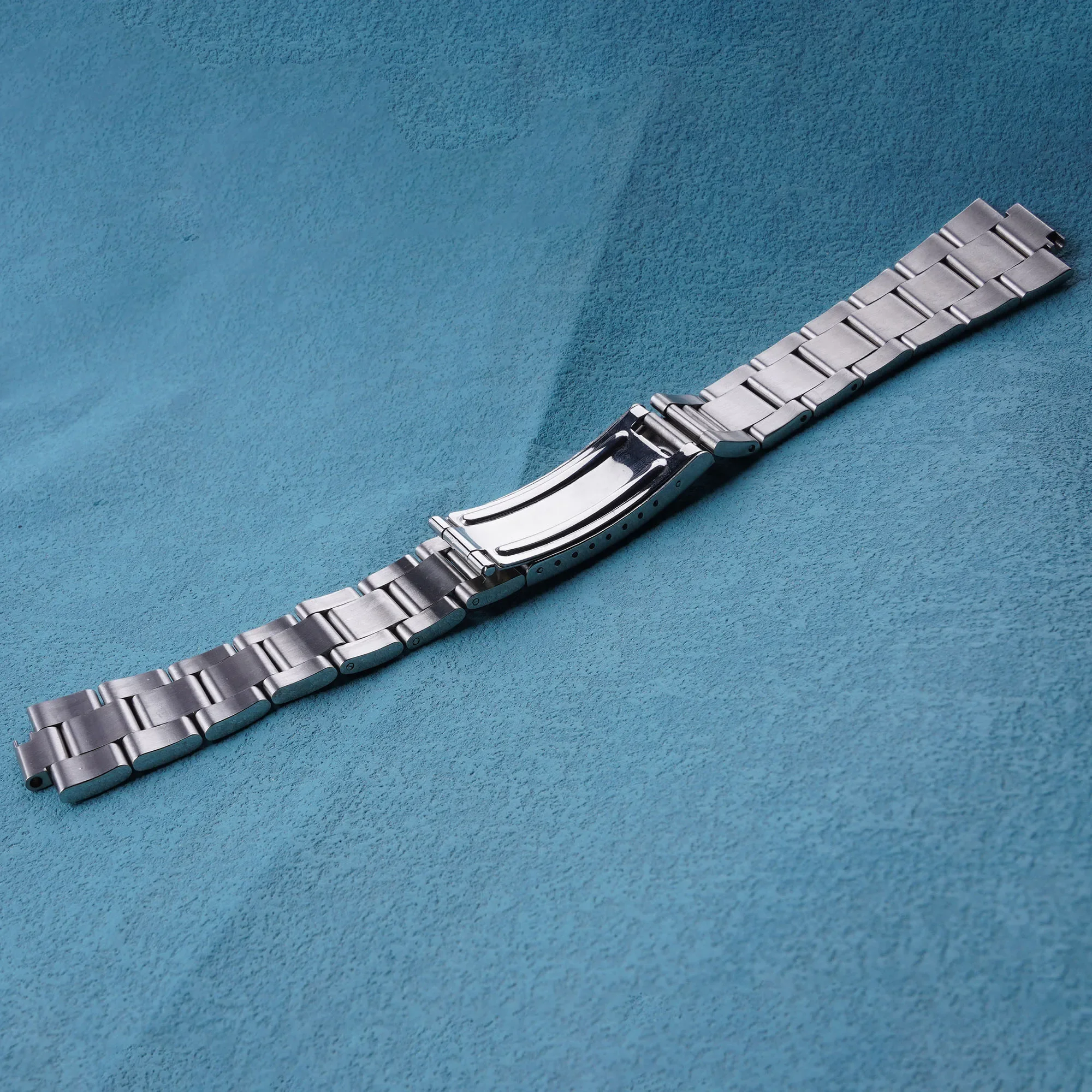 Rolamy 22mm x 10mm 316L Steel Bracelet Wrist Watch Band Strap For Seiko 5 SNKD99 SNKD97 SNKE01