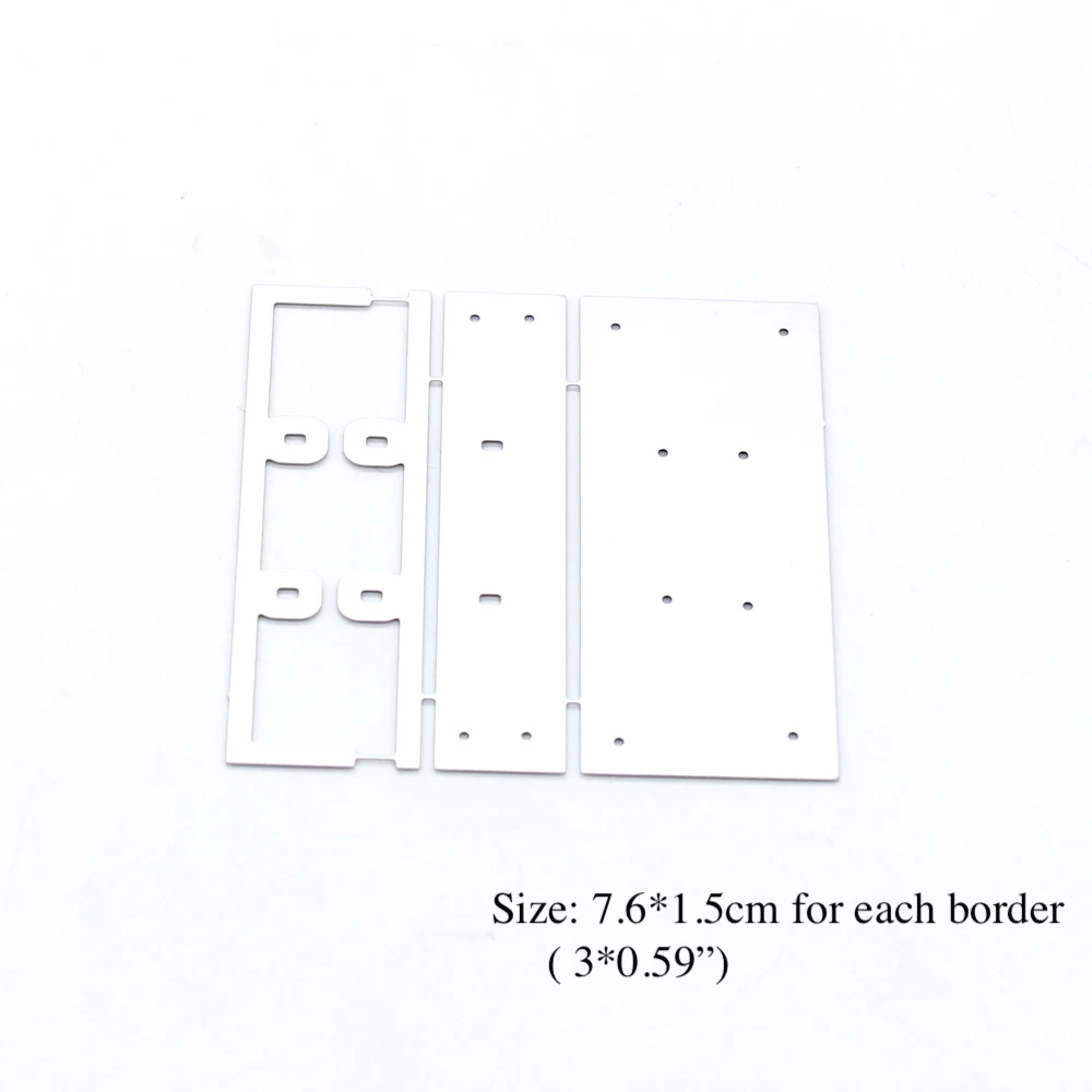 KSCRAFT Mini Memorydex Borders Metal Cutting Dies Stencils for DIY Scrapbooking Decorative Embossing DIY Paper Cards