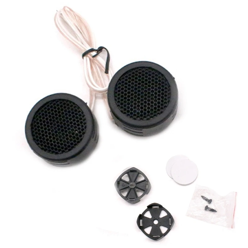 

Clear Car Tweeter Speakers Reduced Interferences for Music Enthusiasts