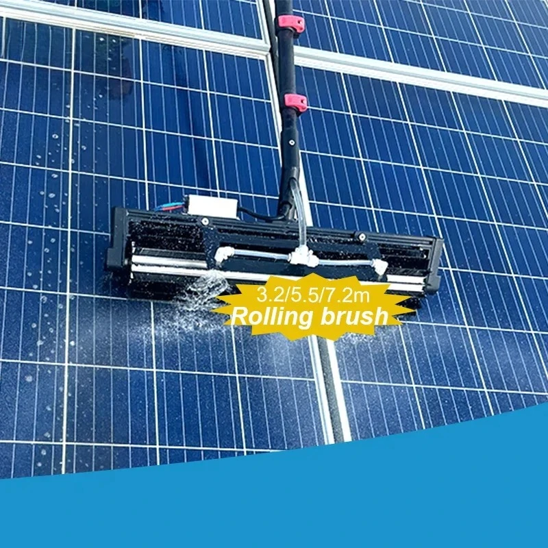 

Electric Solar Cleaning Used for Pv Panels Clean Solar Panels Rotary Brush Cleaner Window Cleaning