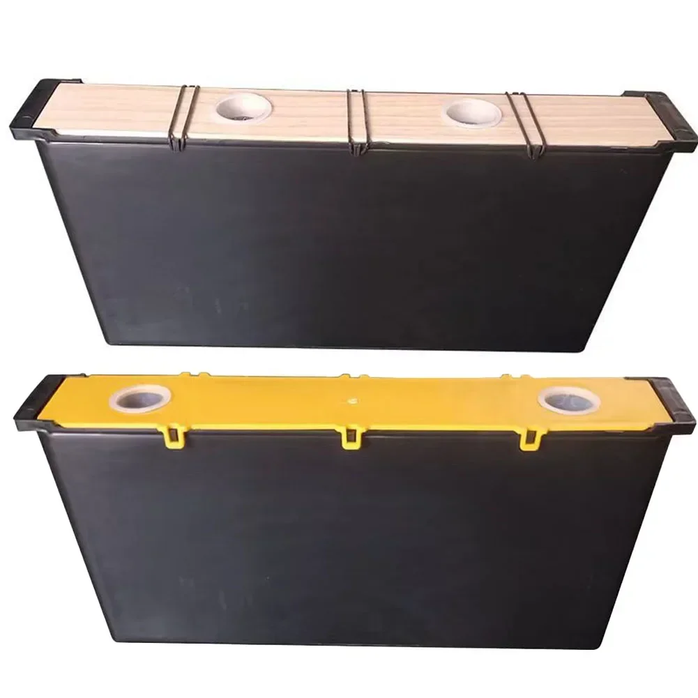 Praktischer Bienen-Futterspender für den Außenbereich, 1 48,8 x 22,5 x 6 cm, Tierfütterung, Schwarz, durch eine Lebensmittelquelle für Bienen