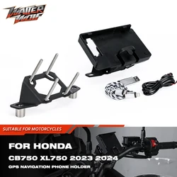 2024 XL750 Transalp 750 Motorcycle Cellphone Mobile Phone Holder GPS Navigation Bracket Support For Honda XL 750 Transalp 750