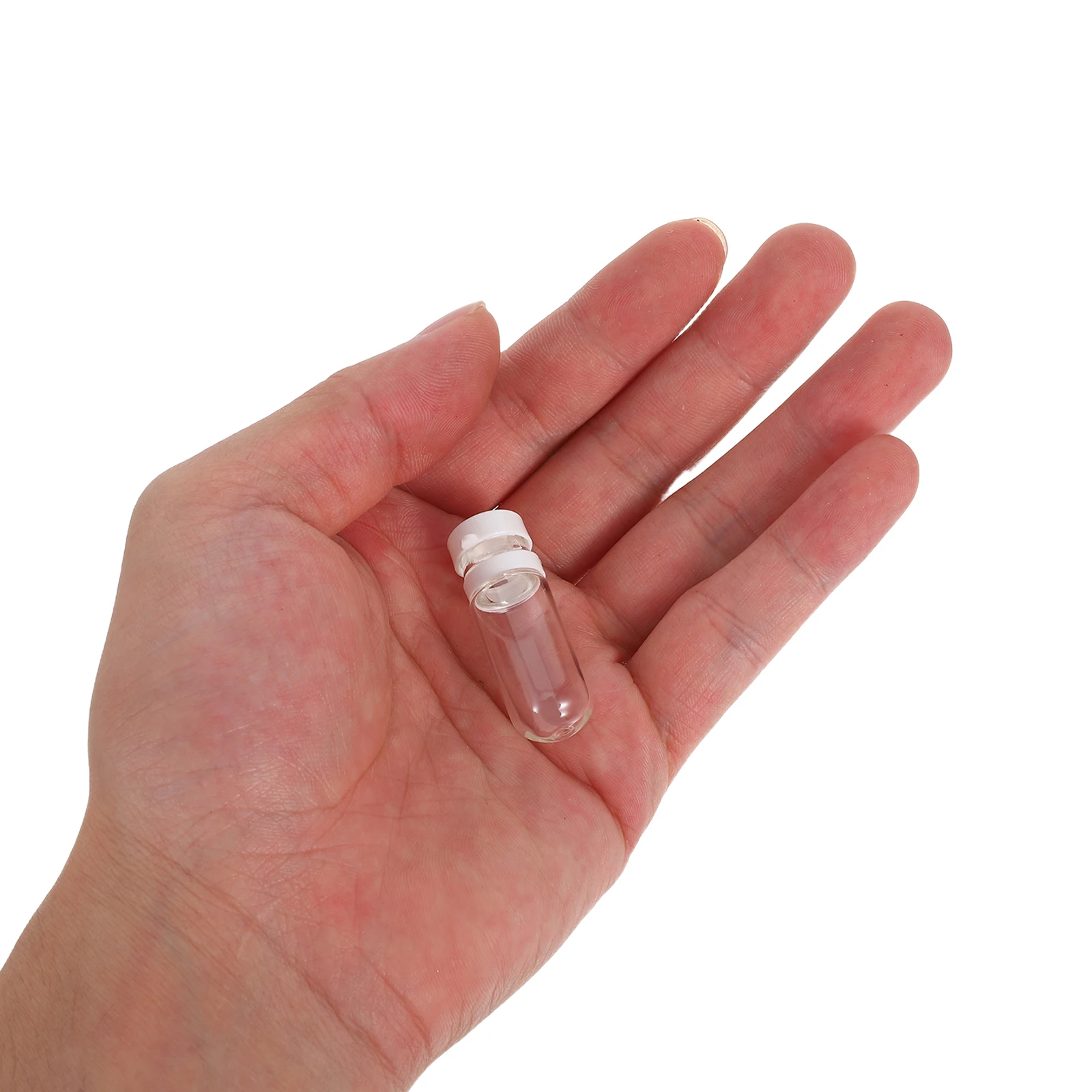 

20 Pcs Travel for Toiletries Empty Aromatherapy Transparent Plastic Size