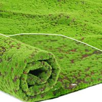 Artificial Moss Turf Simulation Grass Mat Garden DIY Micro Landscape Bonsai Decoration Wall Green Lawn Dollhouse Decor 15/30/50c