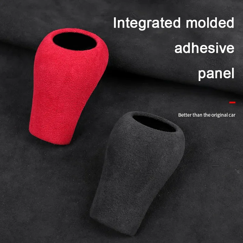 

For Mercedes Benz A W169 C W204 E W211 W212 G W461 W463 GLS X166 GLK X164 2004-2012 Suede Car Gears Lever Gear Shift Knob Cover