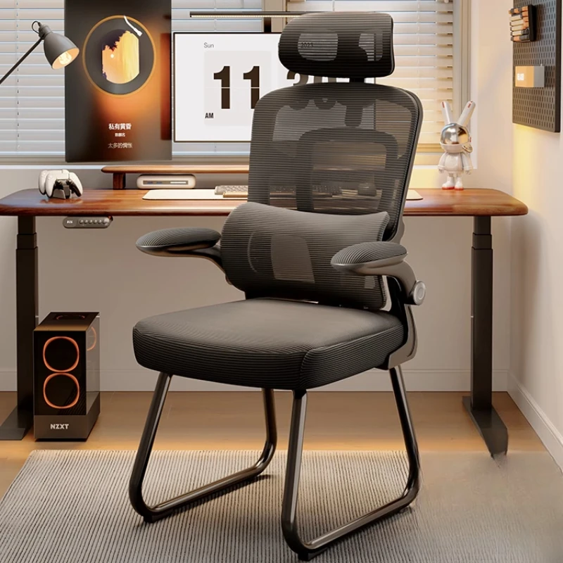 Back Cushion Office Chair Black Ventilation Gaming Accent Office Chair Comfortable Study Sillas De Oficina Office Furniture