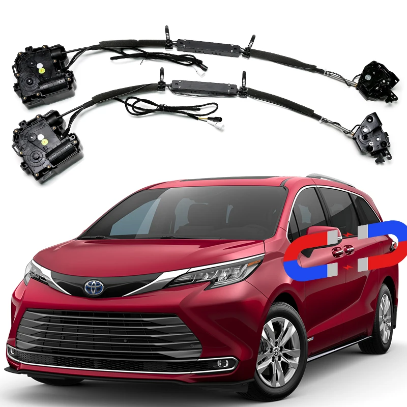 For Toyota Sienna electric suction door original car mechanical lock modified automatic lock auto parts tool 2 doors