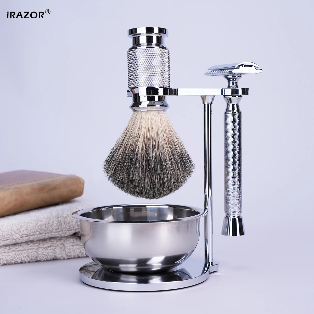 set-di-rasoi-di-sicurezza-a-doppio-filo-irazor-per-uomo-kit-da-barba-4-in-1-per-rasatura-a-umido-con-rasoio-de-in-metallo-pennello-da-barba-ciotola-e-supporto-kit-per-la-cura-personale