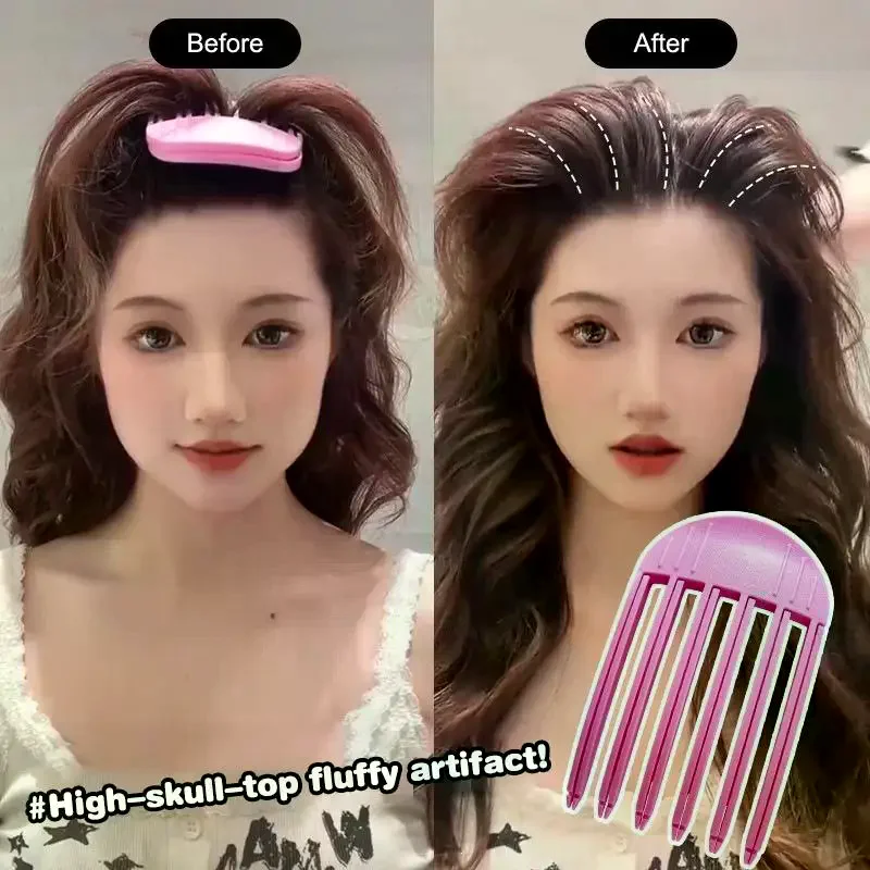 New Fluffy Hairpin Curling Bangs Clips Hair Roots Volumizing Hair Clips Women Curling Fixed Shape Clips Fashion Volume