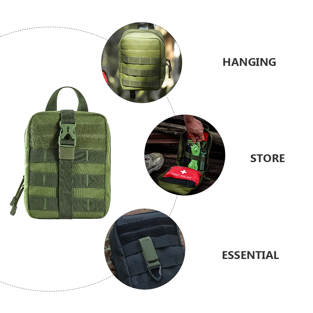 

1pc Portable Hanging Storage Oxford Cloth Outdoor Camping Travel Tool Organizer Lightweight Durable For