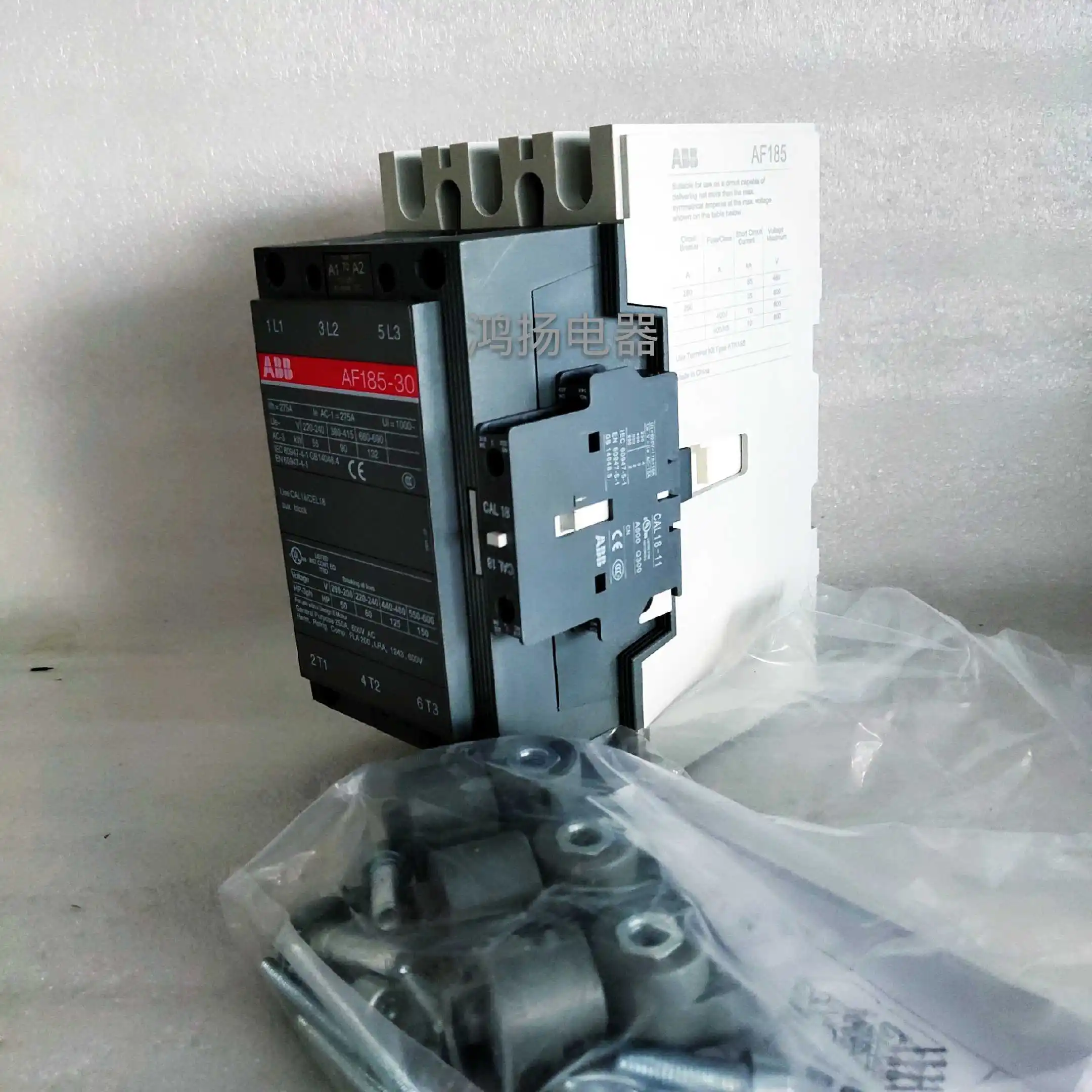 ABB AF185-30 AF185-30-11 20-60V 48-130V 110-250V 250-500V