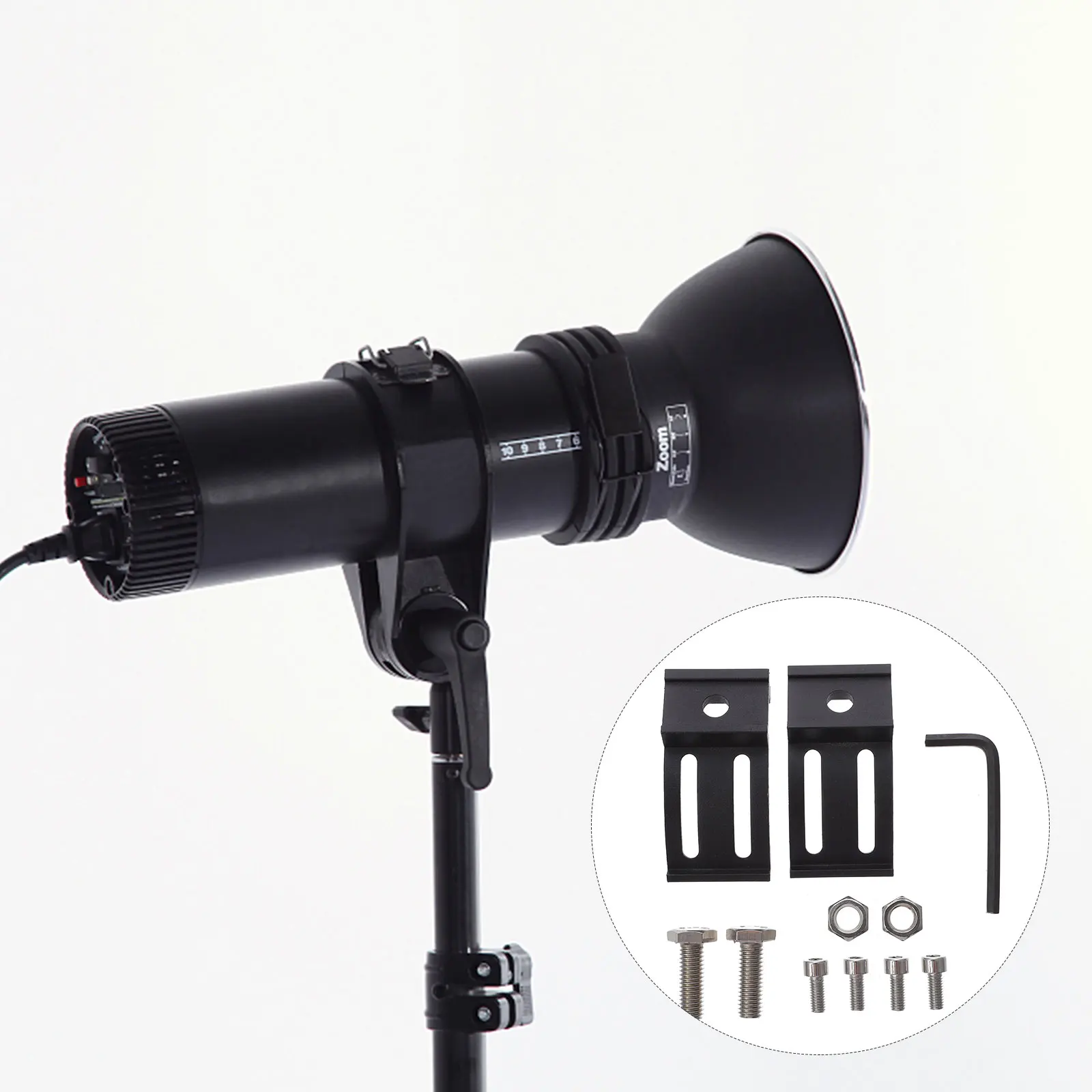 

Light Bar Bracket LED Lamp Strip Mounts Aluminum Holder Work Car Accessories Durable Excellent Texture Easy Installation Stable