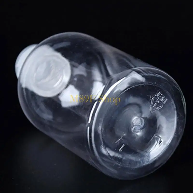 M89F Recipientes recarregáveis tampas seguras 5Sizes Opção higiene transparente garrafas armazenamento higiene