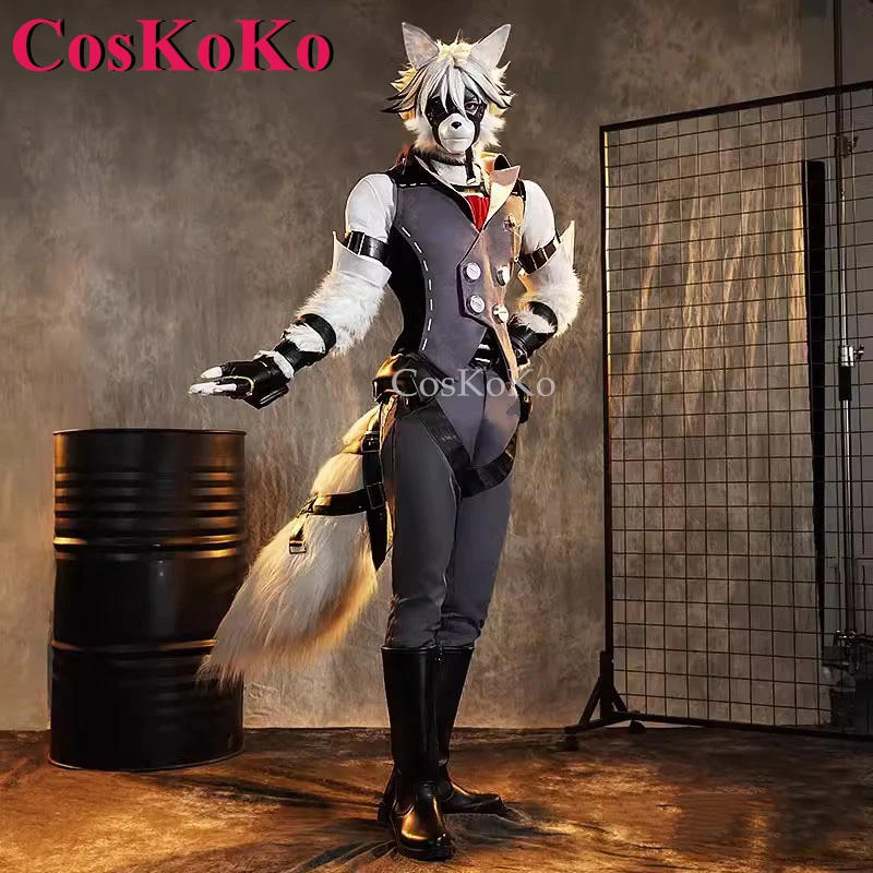 CosKoKo Von Lycaon Cosplay Game Zenless Zone Zero Costume Fashion Battle Uniforms Full Set Halloween Party Role Play Clothing