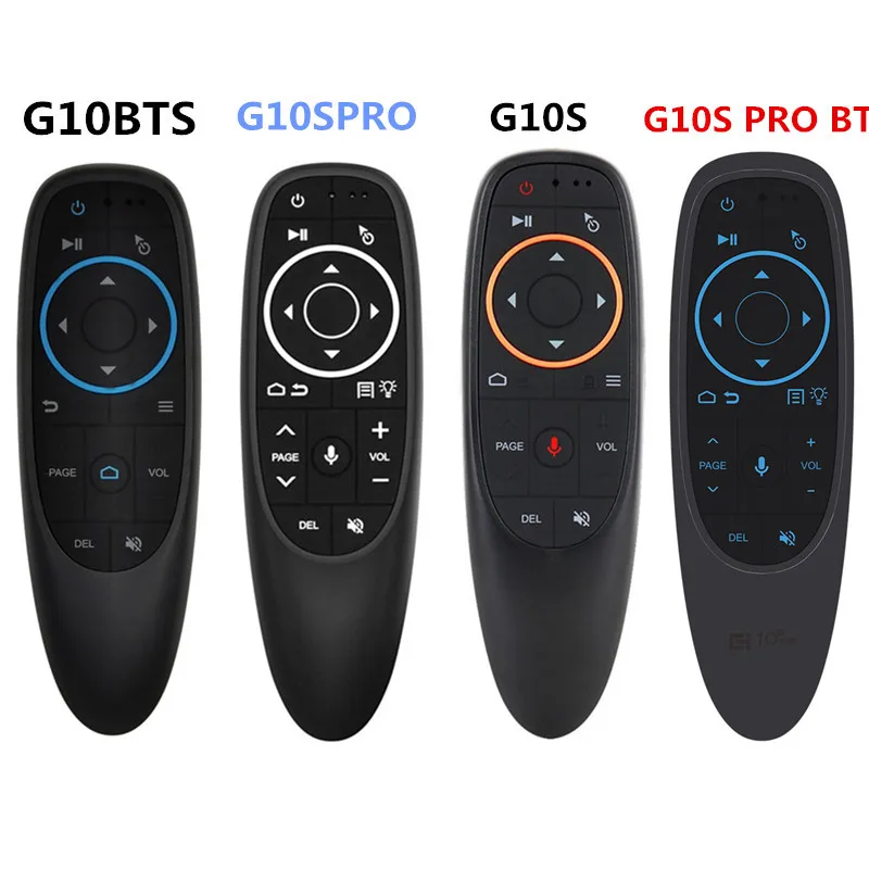 HaaYot Air Mouse Voice Control G10S Pro BT Gyroscope Sensing Game 2.4GHz Mini Wireless Smart Remote For Android TV Box Projector