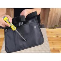 P9FB Extra Capacity Tool Apron For Gardeners Reinforced Cloth Multi Functional Pockets Comfort Fit Waist Belt