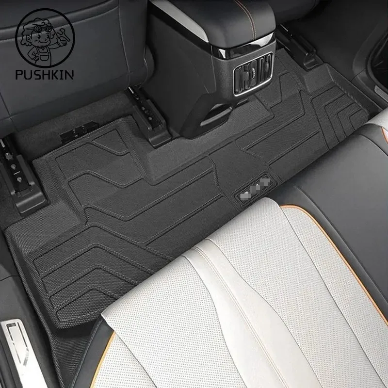 Car Floor Mats For BYD KING DMI Chazor Chaser 05 2024 car waterproof non-slip floor mat TPE modified car accessories foot pad