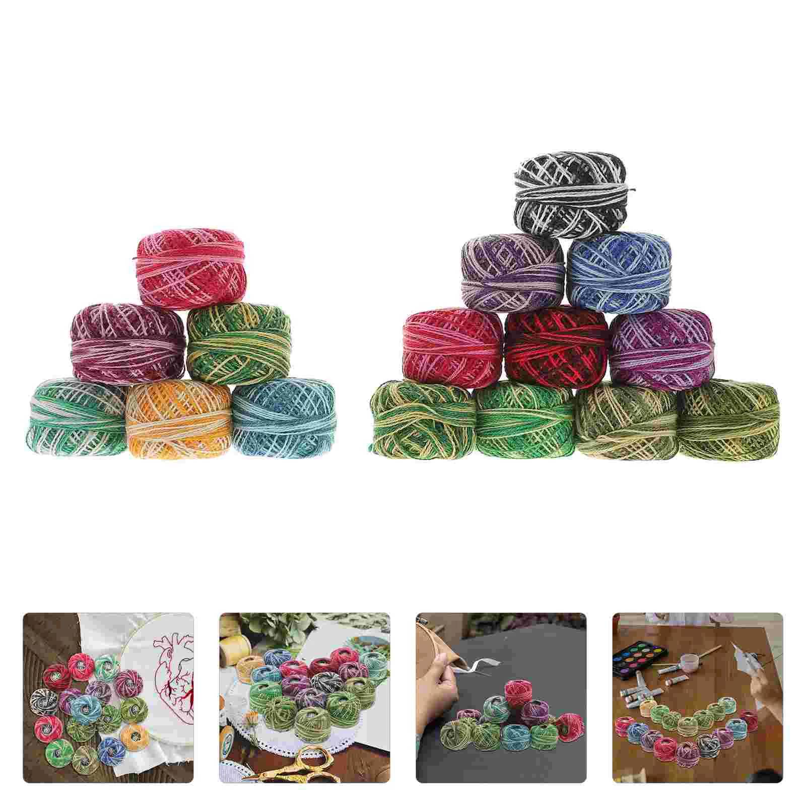 16 Roll Bracelets for Teen Girls Embroidery Thread Cross Stitch Winding Machine Making Kit Pearl