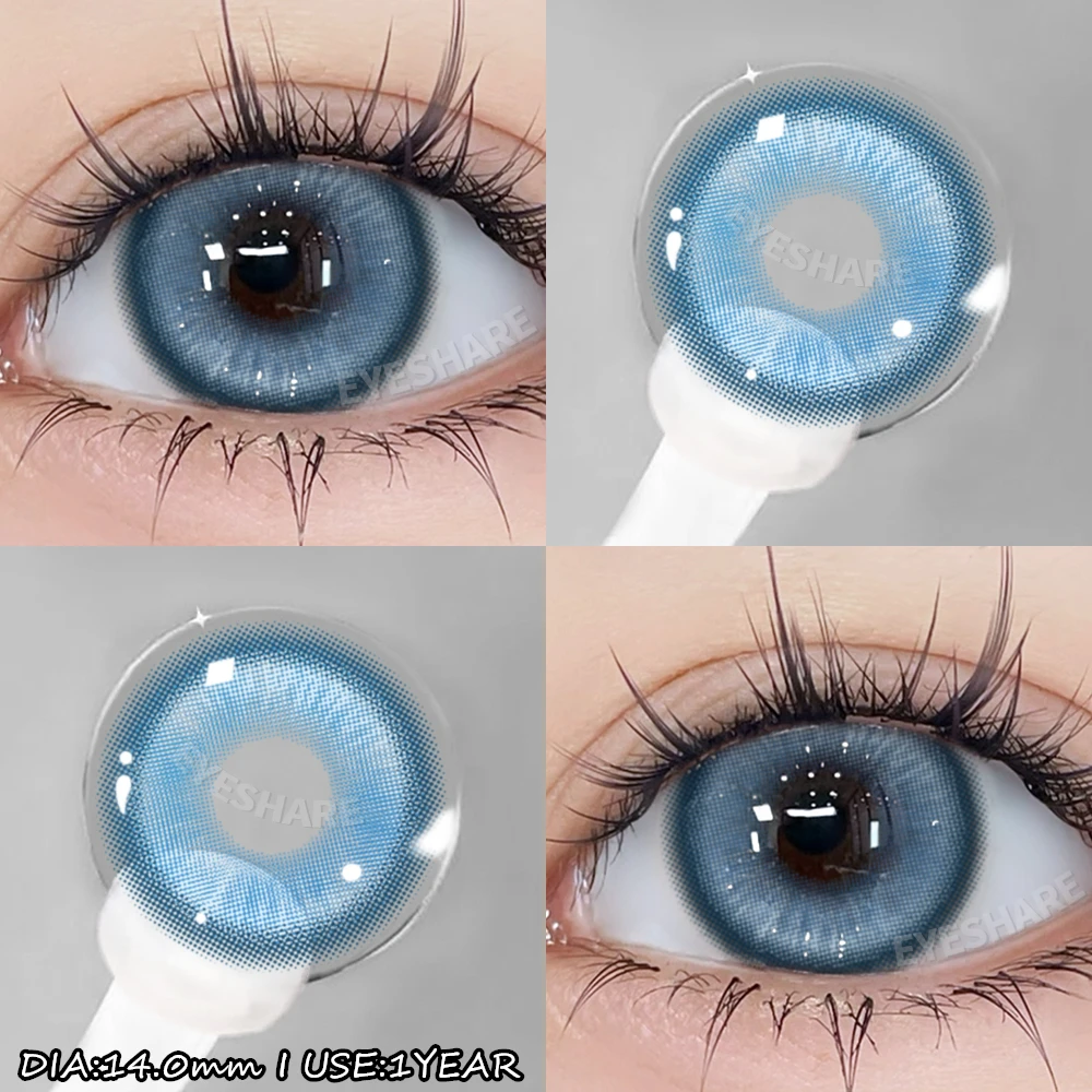 EYESHARE 1 Paar Farbe Cosplay Rosa Kontaktlinsen Rote Linsen Lila Augen Kontakt Halloween Schönheit Make-Up Linsen Anime Zubehör
