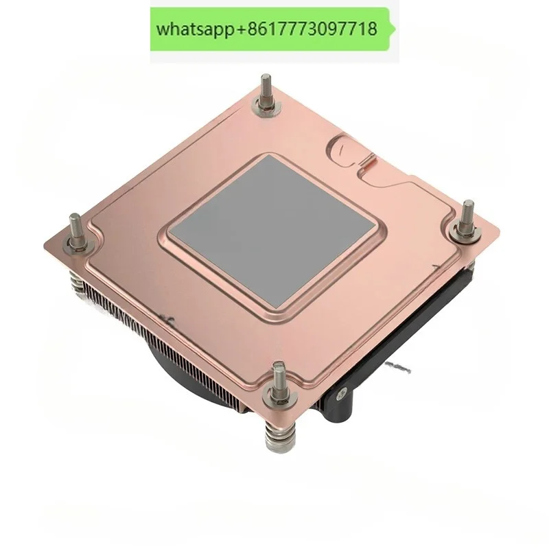 V12 1U Ultra-thin VC Soaking Plate Server All Copper 1700 1200 115X Side Blow Turbo Fan