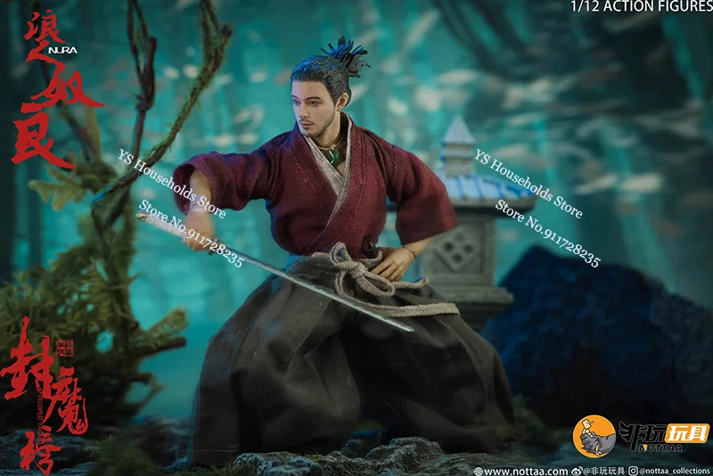 NottaaToys Limited Deluxe Versie 1/12 Collectible Yan Xiaoxia Action Figure Enveloped Yaomo Game Man Rol Simulatie 6" Soldaat