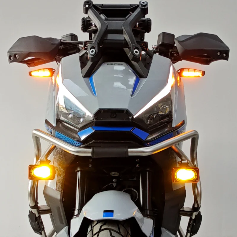 For ZONTES 368G 368 G 368-G Motorcycle Accessories Turn Signal LED Light Protection Cover Shield