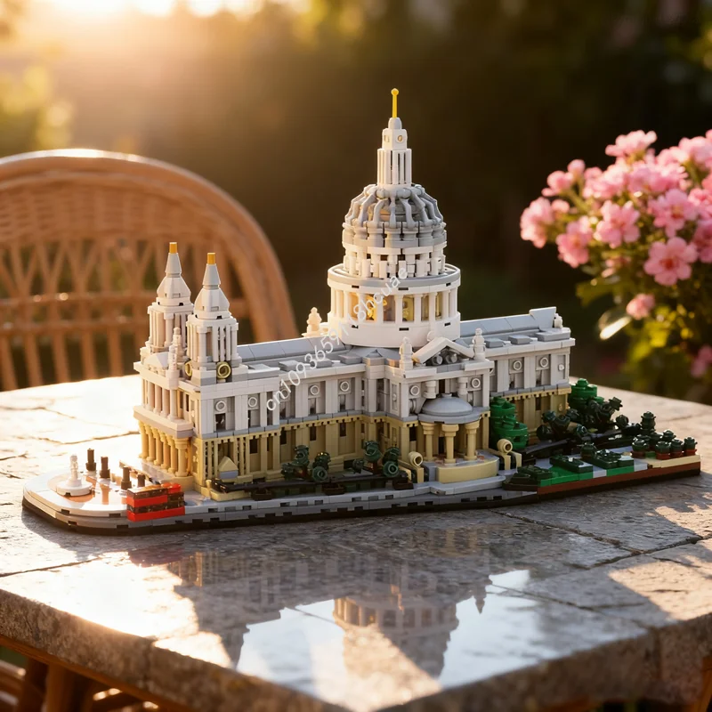 2148 قطعة MOC سانت بول S كاتدرائية 1 نموذج معمار ألعاب البناء كتل تجميع لتقوم بها بنفسك هدية الكريسماس فكرة إبداعية للأطفال #1