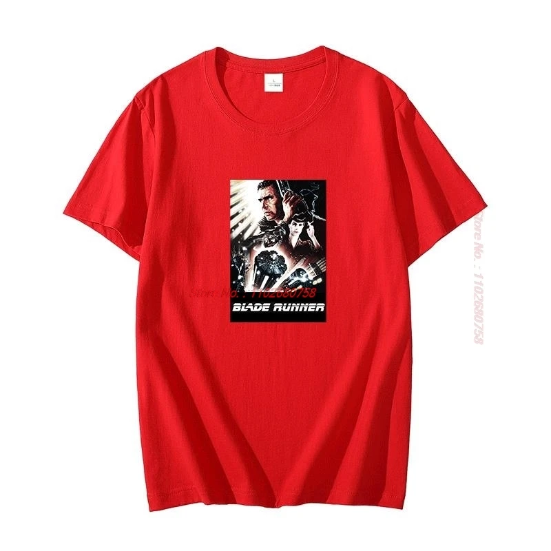 Men's Blade Runner Bladerunner Movie Graphic T-Shirt Cotton Big Size Short Sleeve Print Tee Casual Fashion Men's Clothing