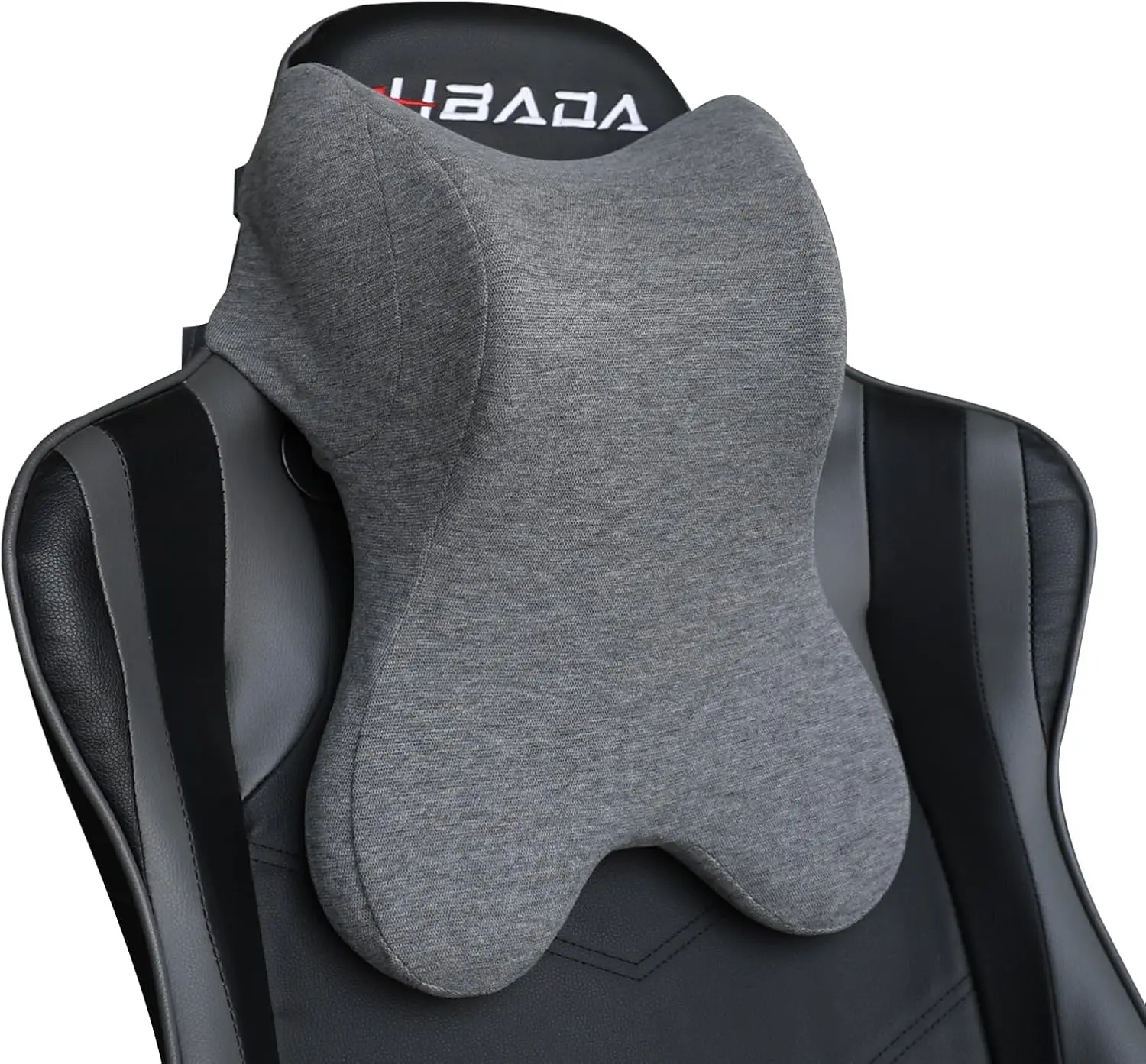 

Эргономичная автомобильная подушка для шеи с двойными ремнями для вождения, игр и офисных кресел, регулируемая по высоте.