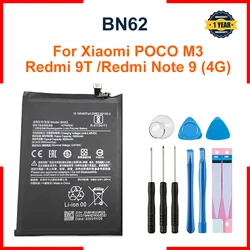 For Xiaomi POCO M3 / Redmi 9T Note 9 4G  BN62   Mobile Phone Battery