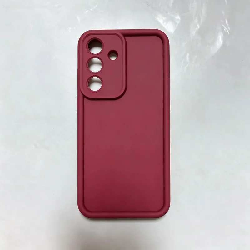 For Samsung Galaxy S26 Ultra S25 Plus S24 FE S23 FE S22 Case Soft Liquid Silicone Cover Ultra Thin Phone Back Cover